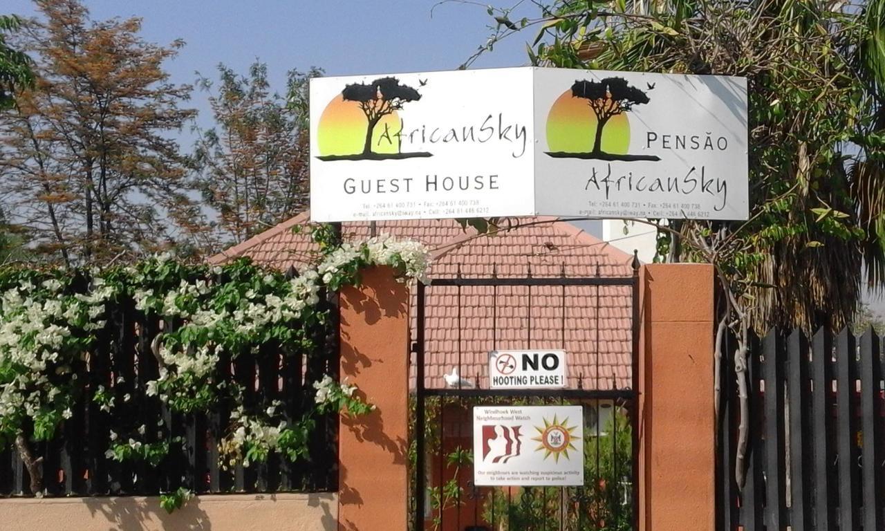 ويندهوك African Sky Guesthouse المظهر الخارجي الصورة